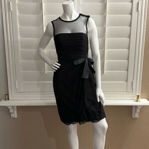 White by Vera Wang Tulle Cocktail Dress